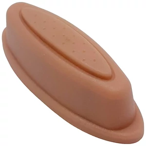 Kép 2/6 - Bőrönd oldaltámasztó 60x20x22 mm, rózsaarany színben