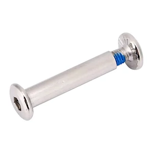 Kép 6/6 - Bőrönd kerékhez tengely 30x6 mm nikkel színben