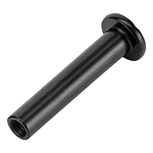 Kép 4/5 - Bőrönd kerékhez tengely 28x8 mm fekete színben