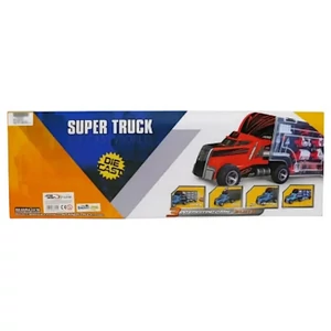 Kép 2/2 - Super Truck autószállító kamion kisautókkal