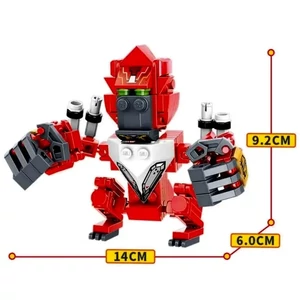 Kép 4/6 - QMAN® 41202 Csodakocka: Orangután Gorilla majom