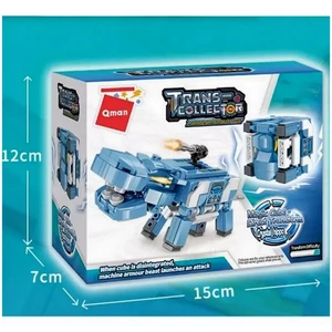 Kép 6/6 - QMAN® 41205 Csodakocka: Hippo Víziló
