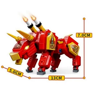 Kép 4/6 - QMAN® 41207 Csodakocka: Lángoló Bika