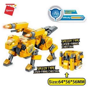 Kép 5/5 - QMAN® 41213 Csodakocka: Lézerágyús Gepárd