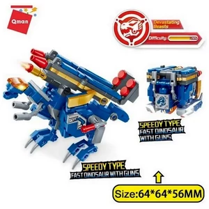 Kép 5/5 - QMAN® 41214 Csodakocka: Dinoszaurusz rakétákkal