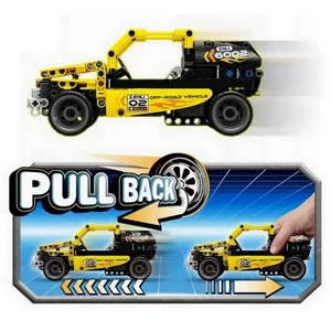 Kép 4/6 - QMAN® 6002 Technic terepjáró pull-back funkcióval