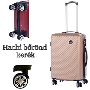 Kép 2/8 - Hachi bőrönd kerék 74x74 mm, fekete színben