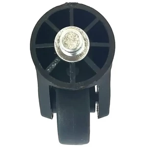 Kép 4/5 - Hachi bőrönd kerék 76x33 mm, fekete színben