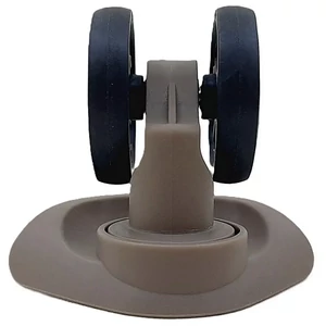 Kép 6/7 - Leonardo Da Vinci bőrönd kerék 74x74 mm, arany színben