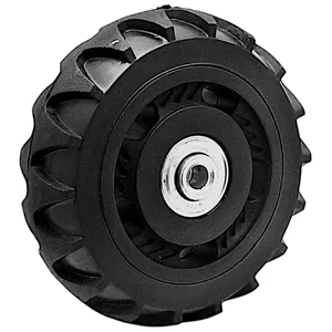 Kép 4/9 - Bőrönd kerék 85x29x6 mm, fekete színben