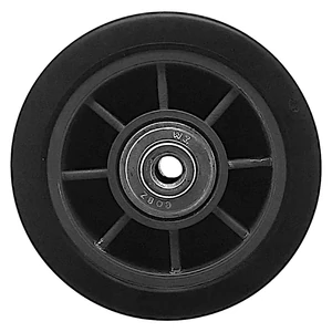 Kép 4/5 - Bőrönd kerék 72x31x6 mm, fekete színben