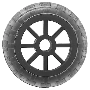 Kép 3/8 - Bőrönd kerék 56x18x8 mm, fekete színben