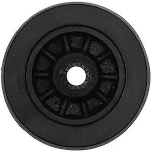 Kép 2/6 - Bőrönd kerék 50x21x6 mm, fekete színben