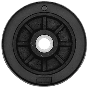 Kép 2/6 - Bőrönd kerék 48x21x6.2 mm fekete színben