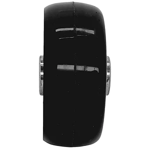 Kép 3/7 - Bőrönd kerék 43x21x6 mm, fekete színben