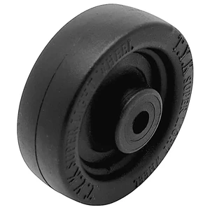 Kép 4/6 - Bőrönd kerék 50x21x6 mm, fekete színben
