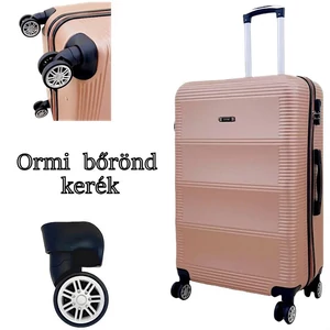 Kép 2/8 - Ormi bőrönd kerék 73x73 mm, fekete színben