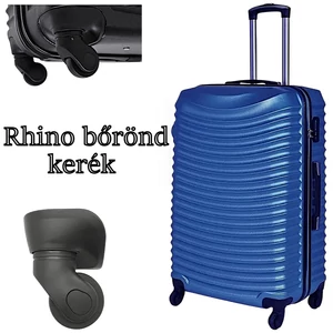 Kép 2/7 - Rhino bőrönd kerék 74x74 mm, fekete színben