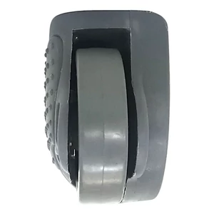 Kép 7/10 - Bőrönd kerék 80x63 mm, szürke színben
