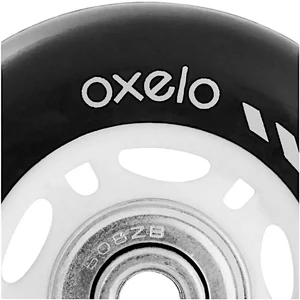 Kép 6/8 - Bőrönd kerék 63x23x6.3 mm, fekete színben