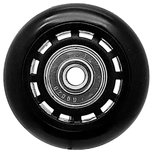 Kép 2/5 - Bőrönd kerék 52x22x6 mm, fekete színben