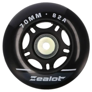 Kép 2/5 - Bőrönd kerék 70x28x6.2 mm, fekete színben