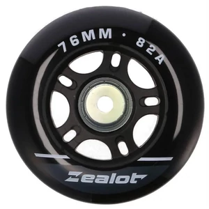 Kép 2/5 - Bőrönd kerék 76x28x6.2 mm, fekete színben