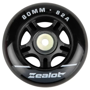 Kép 2/5 - Bőrönd kerék 80x28x6.2 mm, fekete színben
