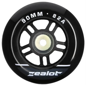 Kép 2/5 - Bőrönd kerék 90x28x6.2 mm, fekete színben