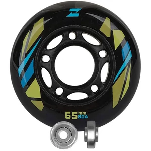 Kép 4/6 - Bőrönd kerék 65x27x6 mm, fekete színben