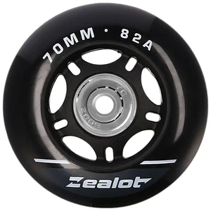 Kép 2/6 - Bőrönd kerék 70x27x6 mm, fekete színben