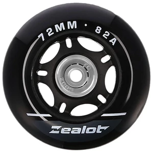 Kép 2/6 - Bőrönd kerék 72x27x6 mm, fekete színben