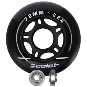 Kép 4/6 - Bőrönd kerék 72x27x6 mm, fekete színben