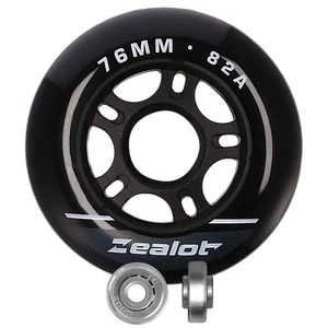 Kép 4/6 - Bőrönd kerék 76x27x6 mm, fekete színben