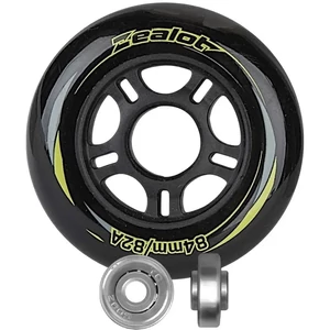 Kép 4/6 - Bőrönd kerék 84x27x6 mm, fekete színben