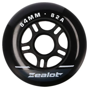 Kép 1/4 - Bőrönd kerék 84x24 mm, fekete színben
