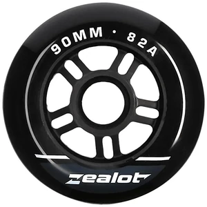 Kép 1/4 - Bőrönd kerék 90x24 mm, fekete színben