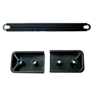 Kép 4/8 - Bőrönd fogantyú 280x34x11mm, fekete színben