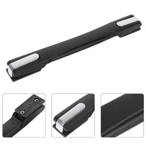 Kép 8/11 - Bőrönd fogantyú 220x25x18mm, fekete-szürke színben