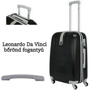 Kép 2/7 - Bőrönd fogantyú 225x25x20mm, szürke színben