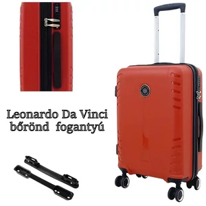 Kép 2/9 - Bőrönd süllyesztett fogantyú 210x16x19mm, fekete színben