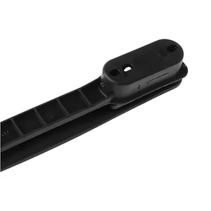 Kép 6/9 - Bőrönd süllyesztett fogantyú 210x16x19mm, fekete színben