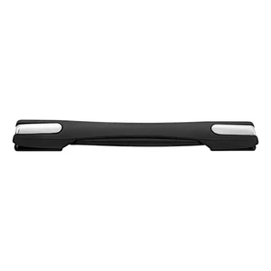 Kép 5/11 - Bőrönd fogantyú 220x25x18mm, fekete-ezüst színben