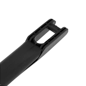 Kép 10/11 - Bőrönd fogantyú 220x25x18mm, fekete-ezüst színben