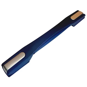 Kép 3/8 - Bőrönd fogantyú 220x25x20mm, sötétkék-ezüst színben