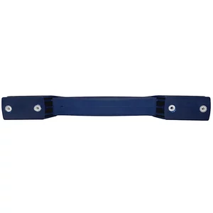 Kép 5/8 - Bőrönd fogantyú 220x25x20mm, sötétkék-ezüst színben
