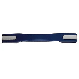 Kép 6/8 - Bőrönd fogantyú 220x25x20mm, sötétkék-ezüst színben