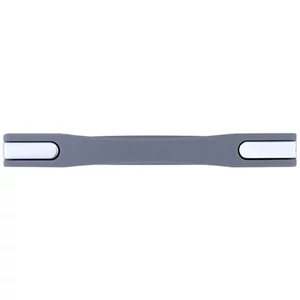 Kép 5/11 - Bőrönd fogantyú 220x25x20mm, szürke-ezüst színben