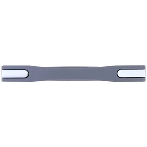 Kép 5/10 - Bőrönd fogantyú 225x25x20mm, szürke-ezüst színben