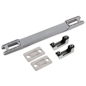 Kép 7/10 - Bőrönd fogantyú 225x25x20mm, szürke-ezüst színben
